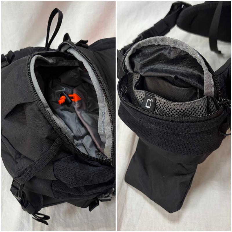 マムート Mammut リュックサック、デイパック リュックサック、デイバッグ Lithium 40 耐久撥水加工 リチウムシリーズ 40Lバックパック - 無地 X ロゴ、文字 黒 / ブラック / black X 橙 / オレンジ / orange メンズ USED 古着 中古 50165395