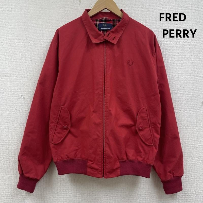 フレッドペリー FRED PERRY ジャケット、上着 ジャンパー、ブルゾン イングランド製 ハリトンジャケット スイングトップ ジャンパー M 赤 / レッド / red メンズ USED 古着 中古 50165401