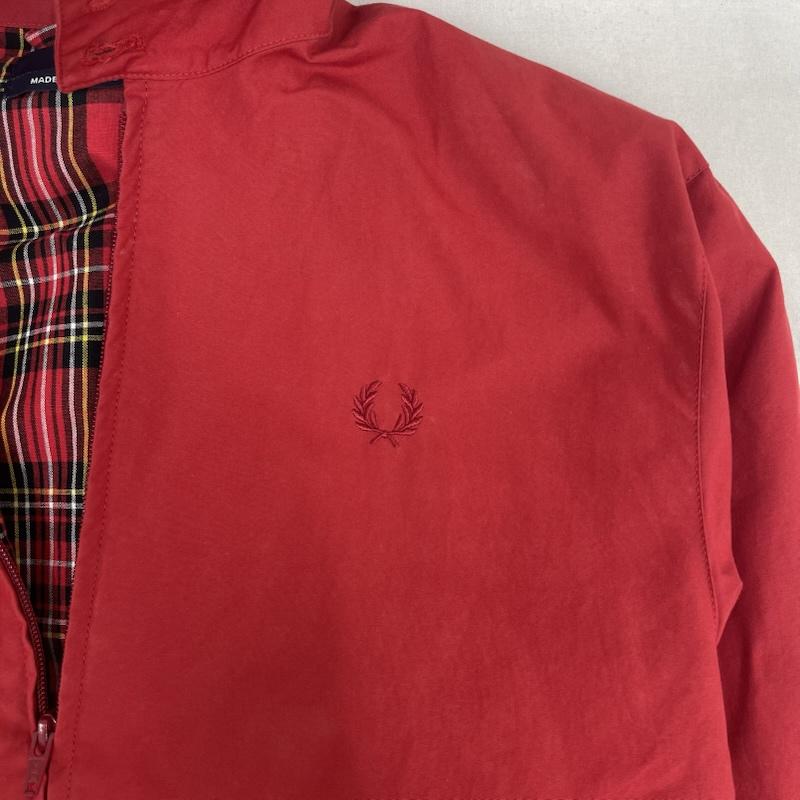 フレッドペリー FRED PERRY ジャケット、上着 ジャンパー、ブルゾン イングランド製 ハリトンジャケット スイングトップ ジャンパー M 赤 / レッド / red メンズ USED 古着 中古 50165401