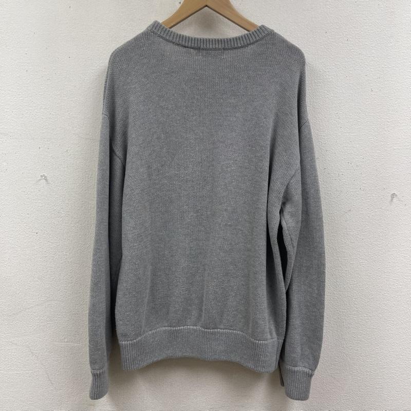 エクストララージ XLARGE トレーナー 長袖 STANDARD Logo KNIT クルーネック セーター 101213015002 M 灰 / グレー / gray メンズ USED 古着 中古 50165403
