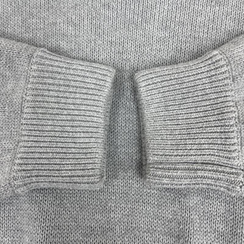 エクストララージ XLARGE トレーナー 長袖 STANDARD Logo KNIT クルーネック セーター 101213015002 M 灰 / グレー / gray メンズ USED 古着 中古 50165403