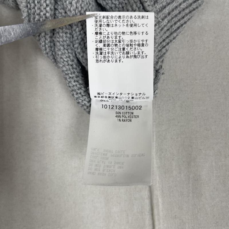 エクストララージ XLARGE トレーナー 長袖 STANDARD Logo KNIT クルーネック セーター 101213015002 M 灰 / グレー / gray メンズ USED 古着 中古 50165403
