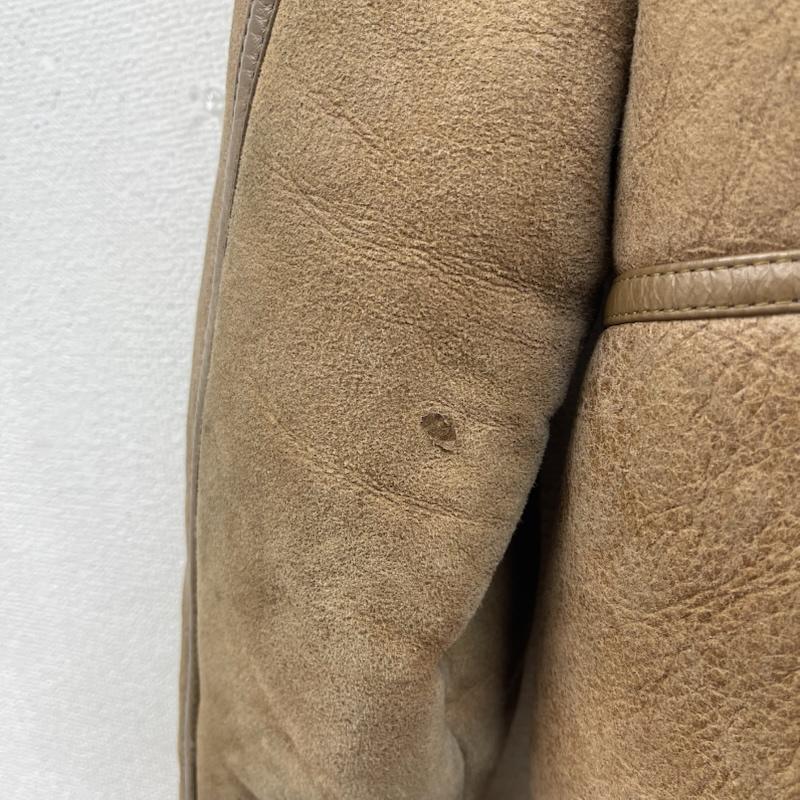 古着 USED ジャケット、上着 レザージャケット PACIFIC TRAIL B-3 羊毛 ムートン ジャケット シアリング コート L 茶 / ブラウン / brown メンズ USED 古着 中古 50165405