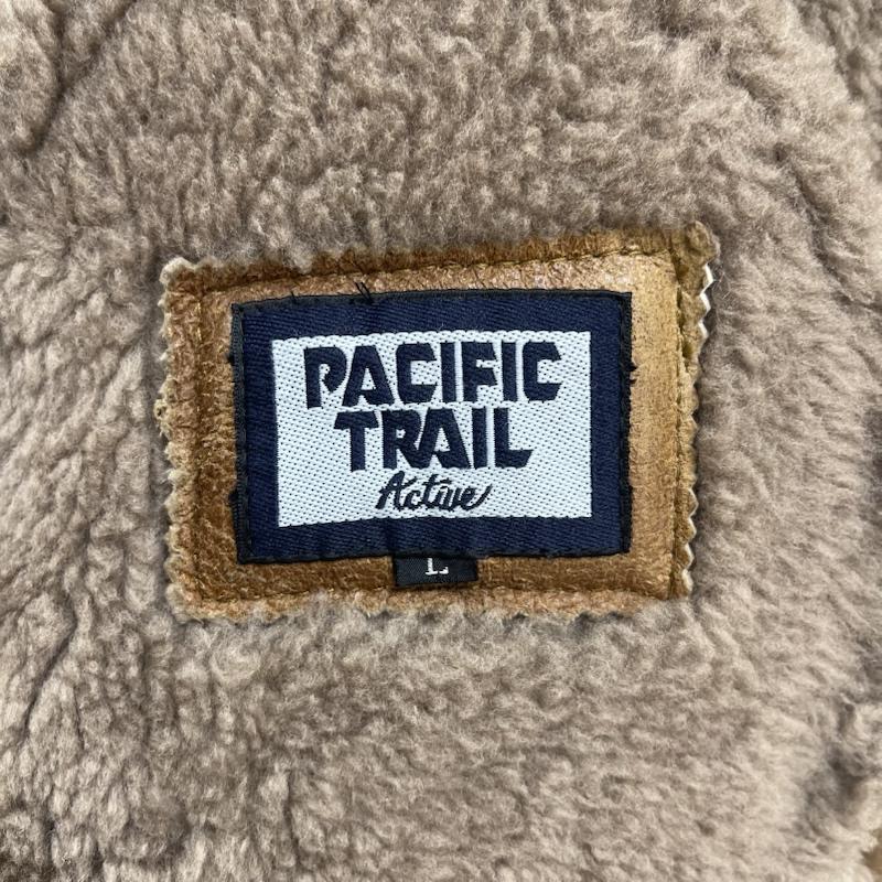 古着 USED ジャケット、上着 レザージャケット PACIFIC TRAIL B-3 羊毛 ムートン ジャケット シアリング コート L 茶 / ブラウン / brown メンズ USED 古着 中古 50165405
