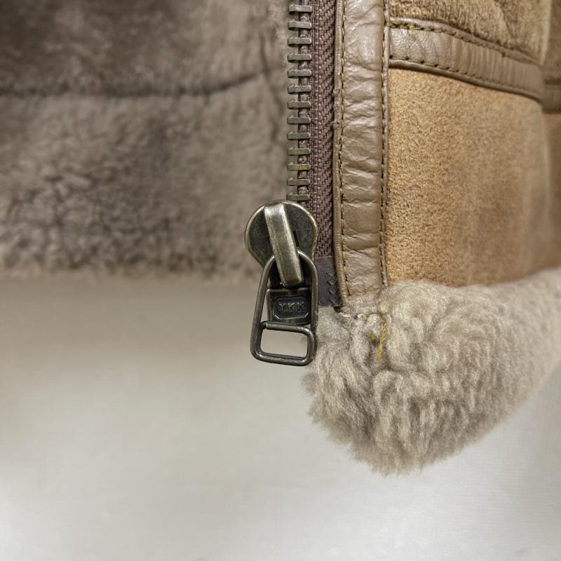 古着 USED ジャケット、上着 レザージャケット PACIFIC TRAIL B-3 羊毛 ムートン ジャケット シアリング コート L 茶 / ブラウン / brown メンズ USED 古着 中古 50165405