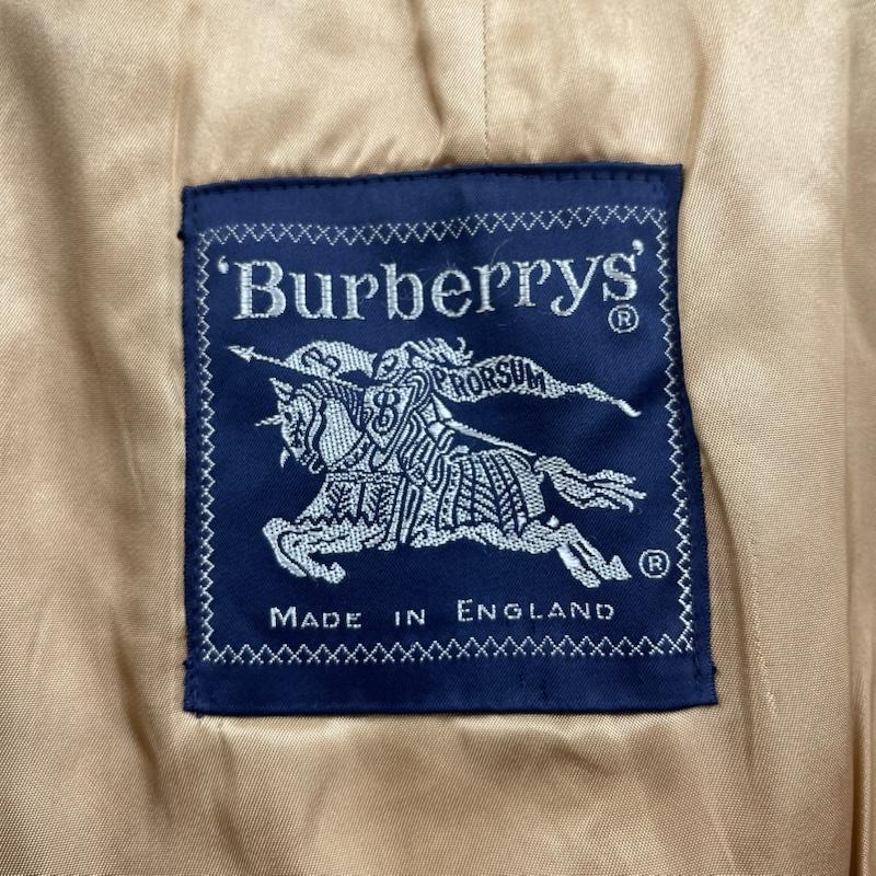 バーバリーズ BURBERRYS コート コート一般 イングランド製 ヴィンテージ 比翼 バルマカーン ノバチェック ステンカラー コート ベージュ / ベージュ / beige メンズ USED 古着 中古 50165406