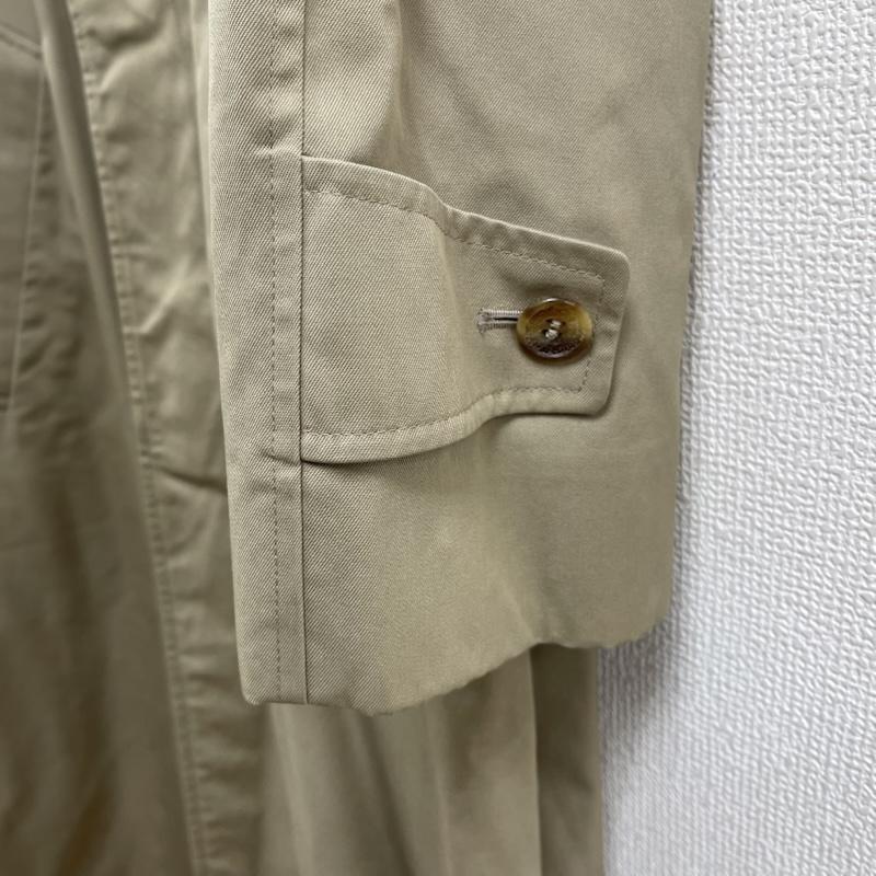 アクアスキュータム Aquascutum コート コート一般 イングランド製 比翼 クラシック バルマカーン ステンカラー コート 38 ベージュ / ベージュ / beige メンズ USED 古着 中古 50165407