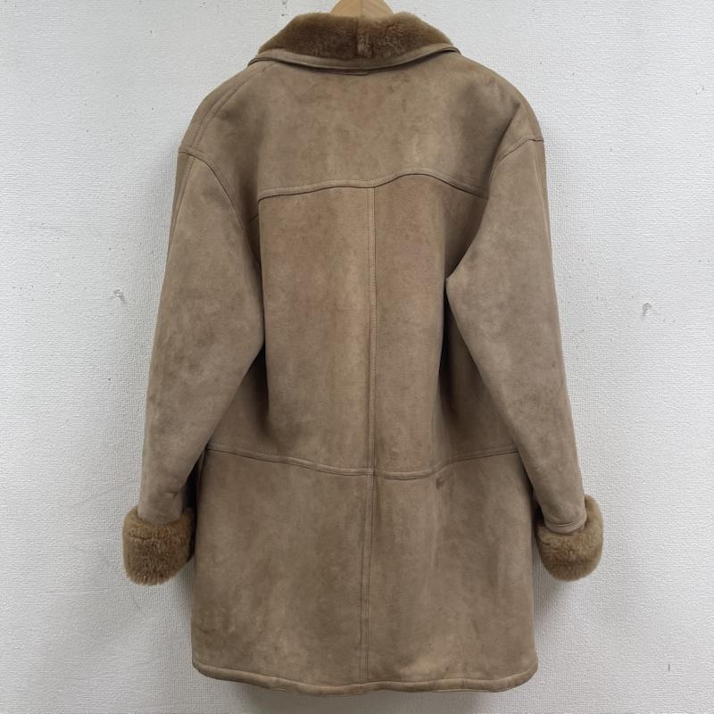 古着 USED コート 毛皮、ファー FAR EAST -ISM- リアルムートン 羊革 ダブルブレスト コート ベージュ / ベージュ / beige メンズ USED 古着 中古 50165409