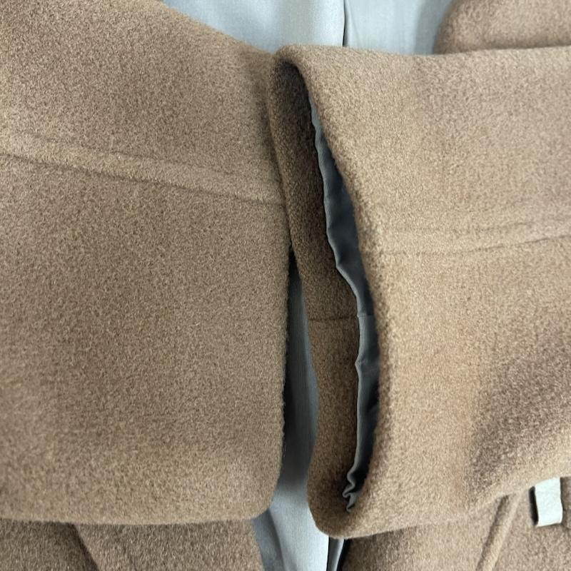 ランバン LANVIN ジャケット、上着 ジャケット、ブレザー ヴィンテージ キャメルブラウン カシミヤ混 ウール ブレザー ジャケット 茶 / ブラウン / brown メンズ USED 古着 中古 50165412