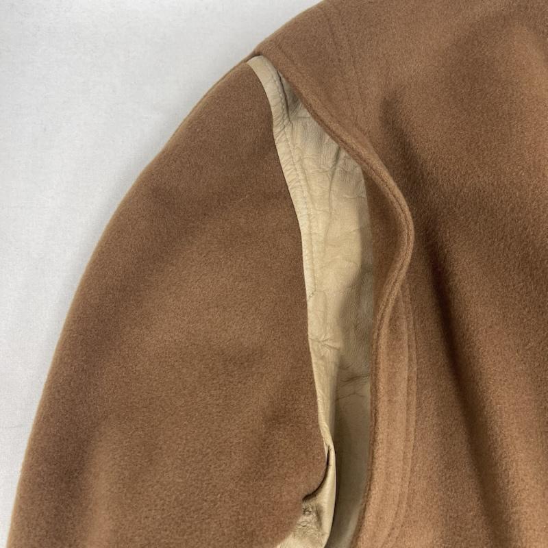 ランバン LANVIN ジャケット、上着 ジャケット、ブレザー ヴィンテージ キャメルブラウン カシミヤ混 ウール ブレザー ジャケット 茶 / ブラウン / brown メンズ USED 古着 中古 50165412