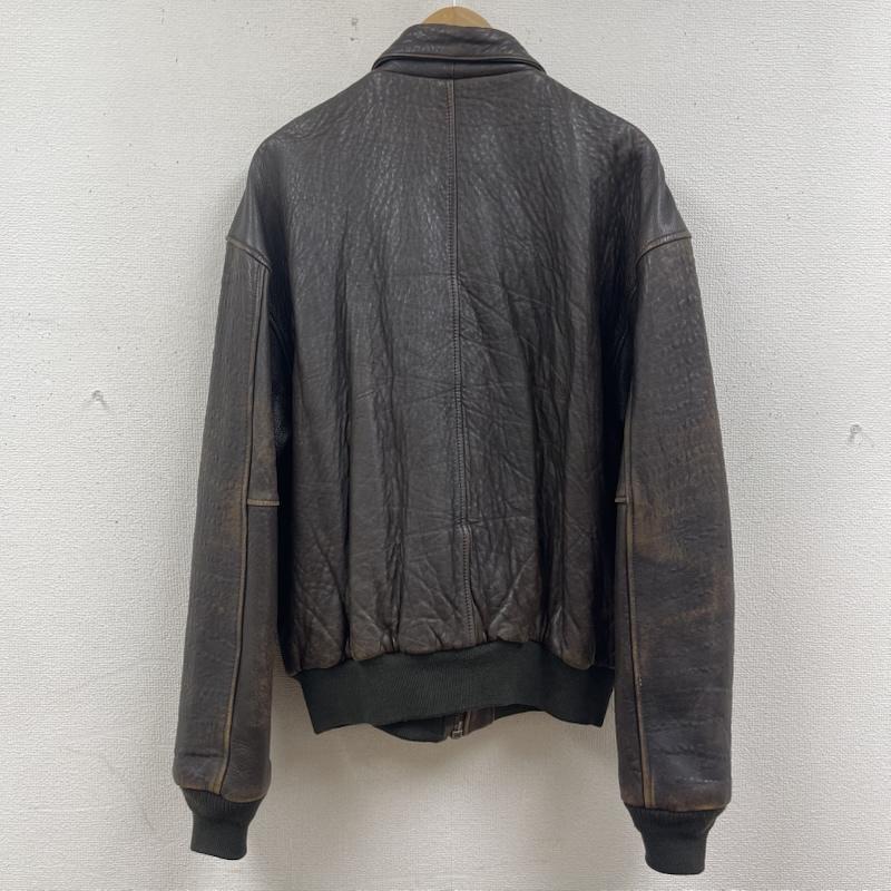 古着 USED ジャケット、上着 レザージャケット Palam ヴィンテージ 羊革 ラム レザー ジャケット アウター ダークブラウン / ダークブラウン / メンズ USED 古着 中古 50165413