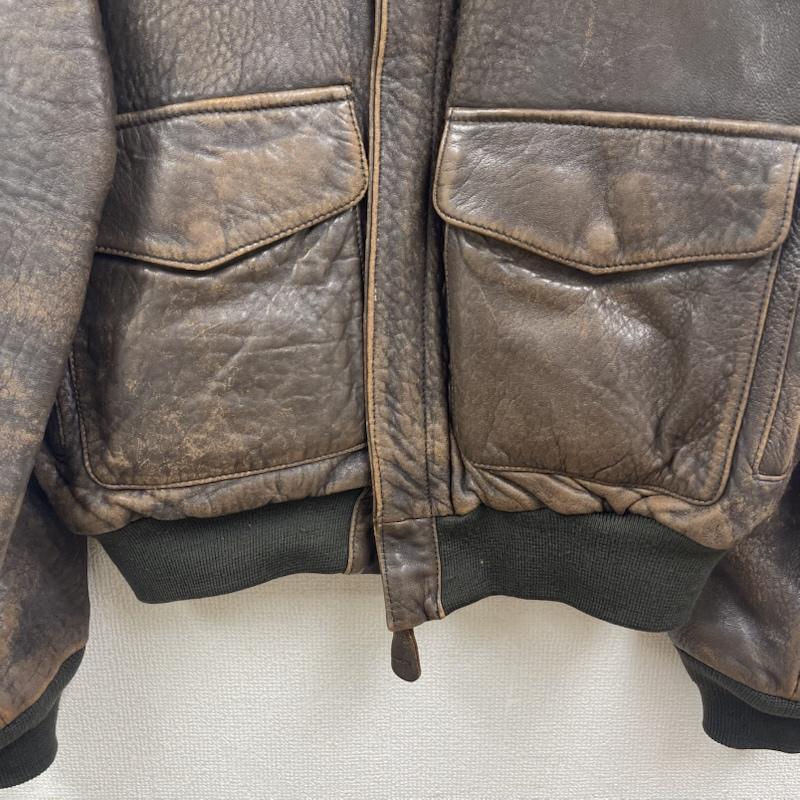 古着 USED ジャケット、上着 レザージャケット Palam ヴィンテージ 羊革 ラム レザー ジャケット アウター ダークブラウン / ダークブラウン / メンズ USED 古着 中古 50165413