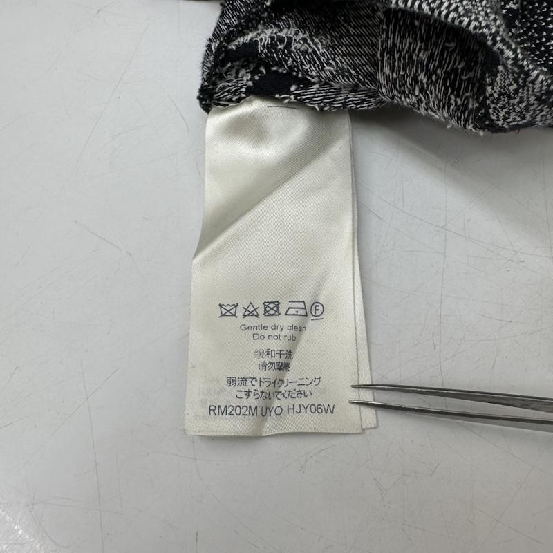 ルイヴィトン LOUIS VUITTON Tシャツ 半袖 LVロゴ ジャカード コットン モノグラム カモフラージュ Tシャツ RM202M UYO HJY06W S 紺 / ネイビー / navy メンズ USED 古着 中古 50165422