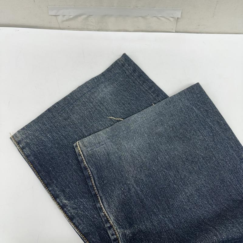 エヴィス EVISU パンツ デニム、ジーンズ W38 EVISU PARIS カモメ 刺繍 ボタンフライ デニム パンツ 0001 38インチ インディゴ / インディゴ / Indigo メンズ USED 古着 中古 50165428