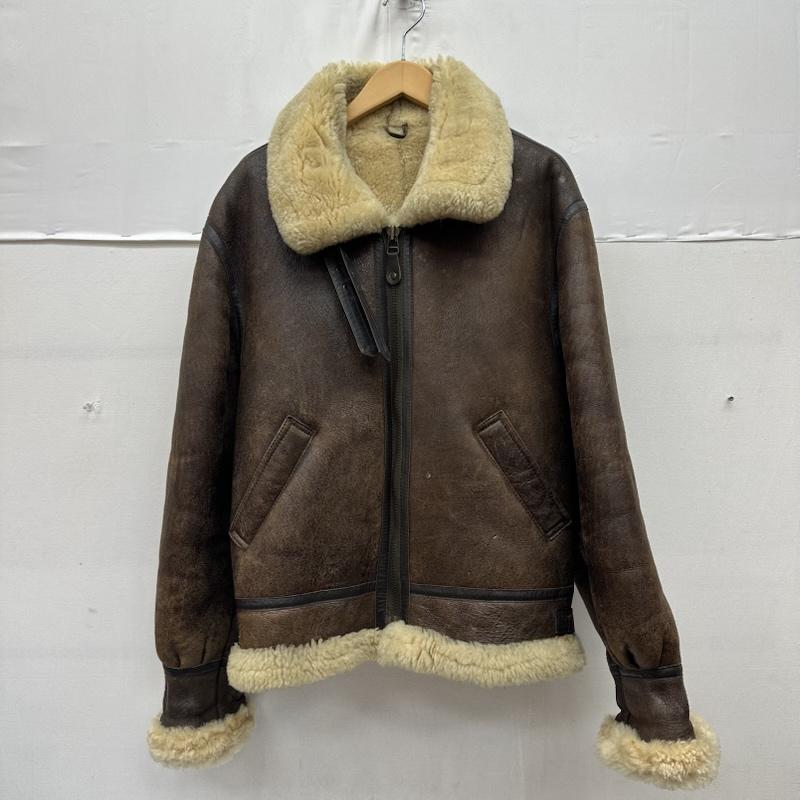 古着 USED ジャケット、上着 フライトジャケット FEDELESS MILITARY B-3 ムートン レザー フライト ジャケット M 茶 / ブラウン / brown メンズ USED 古着 中古 50165430