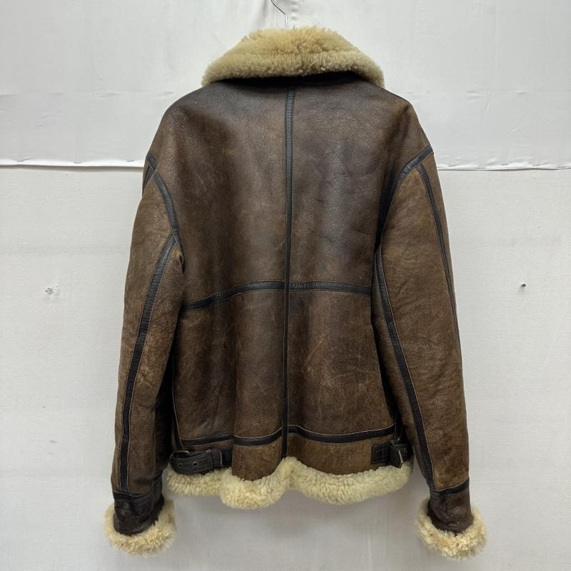 古着 USED ジャケット、上着 フライトジャケット FEDELESS MILITARY B-3 ムートン レザー フライト ジャケット M 茶 / ブラウン / brown メンズ USED 古着 中古 50165430