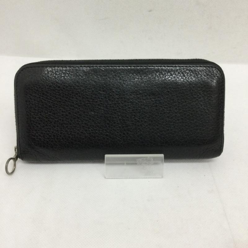 古着 USED 財布 長財布 aeta 財布 長財布 ラウンドファスナー - 黒 / ブラック / black メンズ USED 古着 中古 50165432