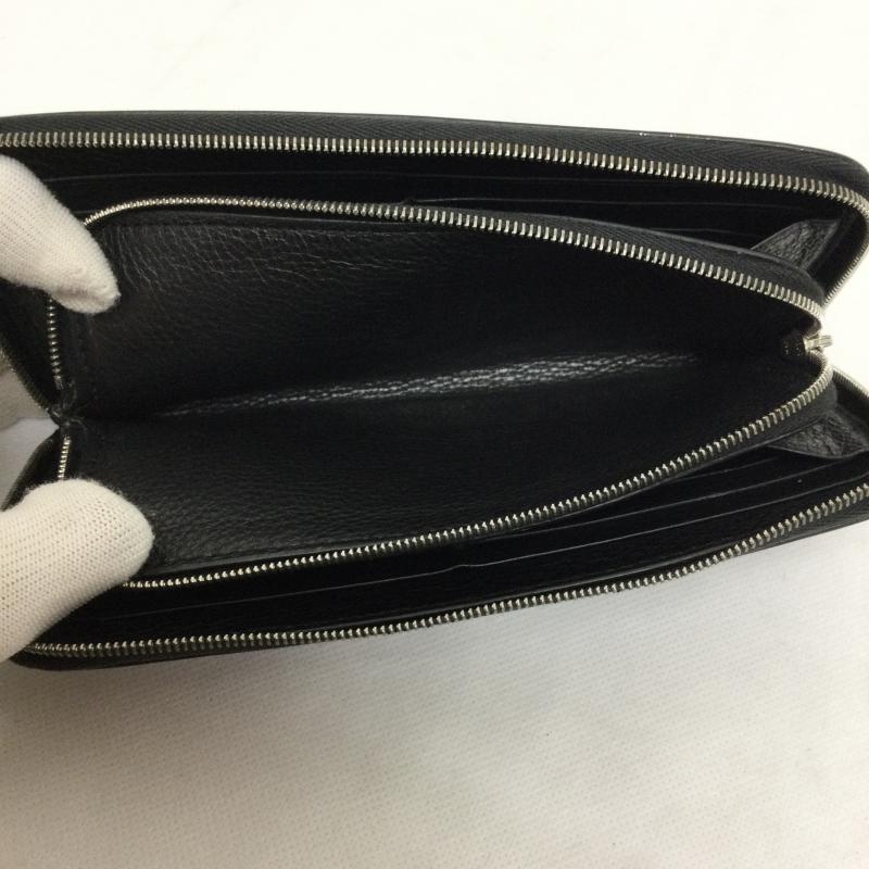 古着 USED 財布 長財布 aeta 財布 長財布 ラウンドファスナー - 黒 / ブラック / black メンズ USED 古着 中古 50165432