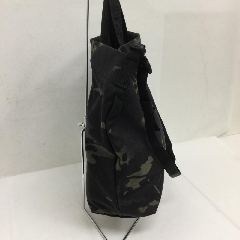 エンズアンドミーンズ ENDS and MEANS トートバッグ トートバッグ ENDS and MEANS　2WAY　迷彩　CORDURA - カモフラージュ柄・迷彩 黒 / ブラック / black メンズ USED 古着 中古 50165434