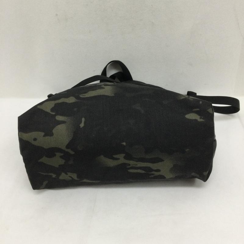 エンズアンドミーンズ ENDS and MEANS トートバッグ トートバッグ ENDS and MEANS　2WAY　迷彩　CORDURA - カモフラージュ柄・迷彩 黒 / ブラック / black メンズ USED 古着 中古 50165434