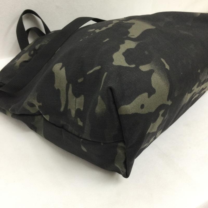 エンズアンドミーンズ ENDS and MEANS トートバッグ トートバッグ ENDS and MEANS　2WAY　迷彩　CORDURA - カモフラージュ柄・迷彩 黒 / ブラック / black メンズ USED 古着 中古 50165434