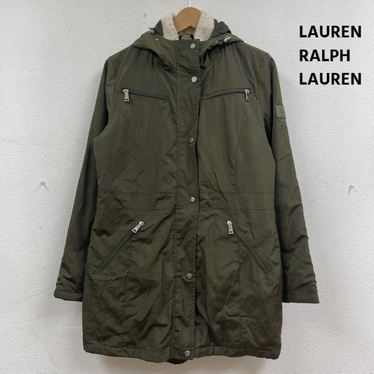 ローレンラルフローレン LAUREN RALPH LAUREN コート コート一般 フード ミドル丈 モッズコート パーカー オリーブグリーン S オリーブグリーン / オリーブグリーン / レディース USED 古着 中古 50165435