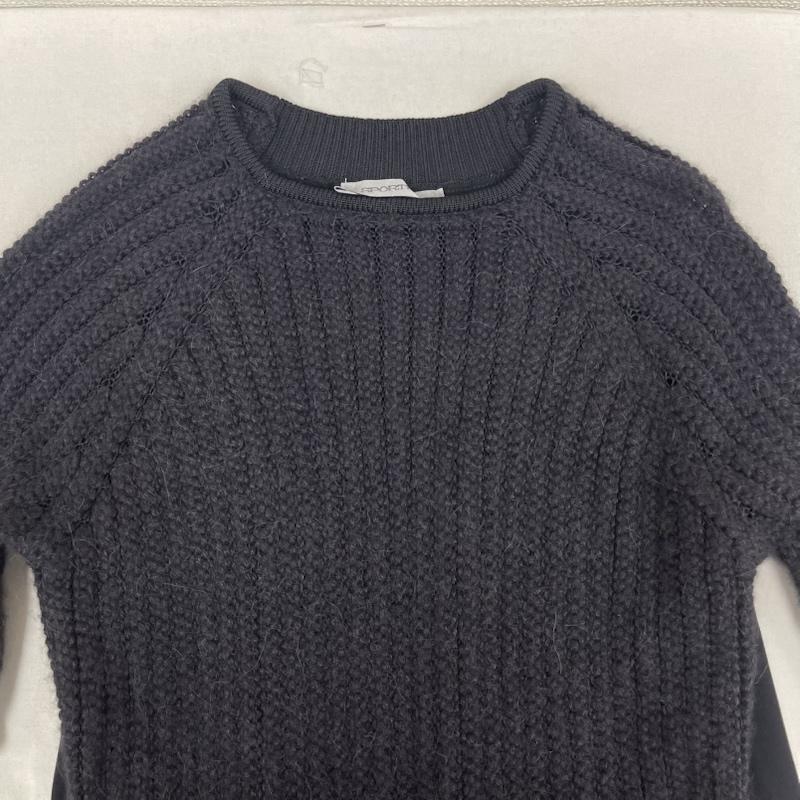スポーツマックス SPORTMAX ワンピース ロングスカート ニット ドッキング タイト フォーマル ワンピース S 黒 / ブラック / black レディース USED 古着 中古 50165437