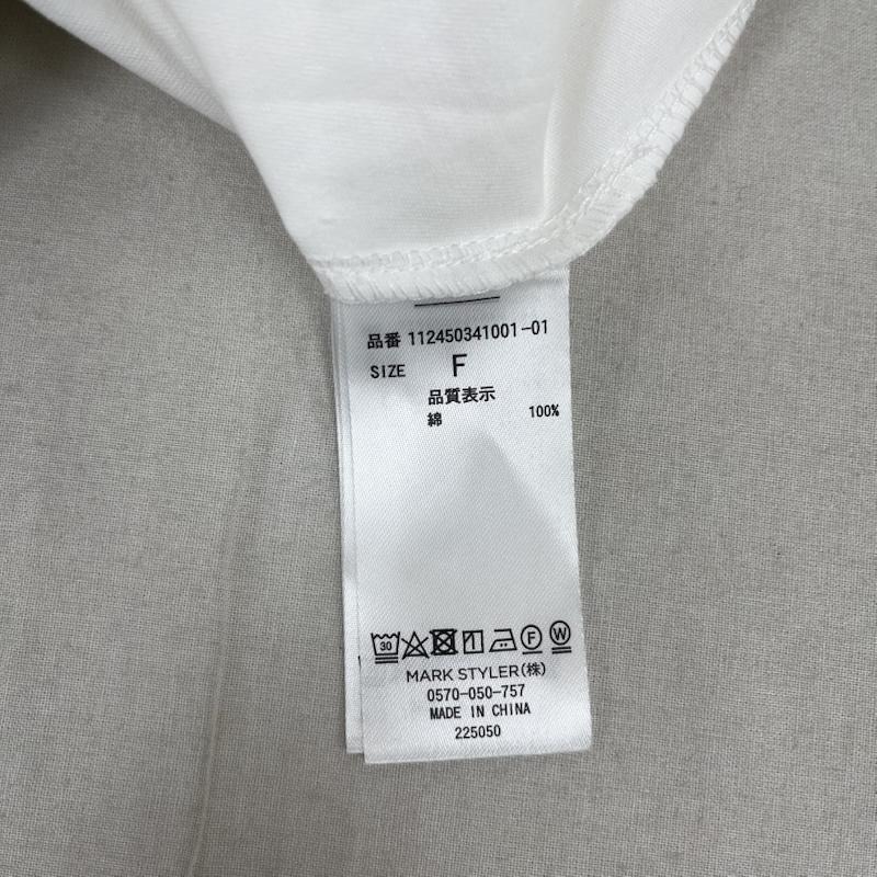 アングリッド Ungrid ワンピース ロングスカート インナー カジュアル 半袖 ロング丈 ワンピース 112450341001-01 FREE 白 / ホワイト / white レディース USED 古着 中古 50165444