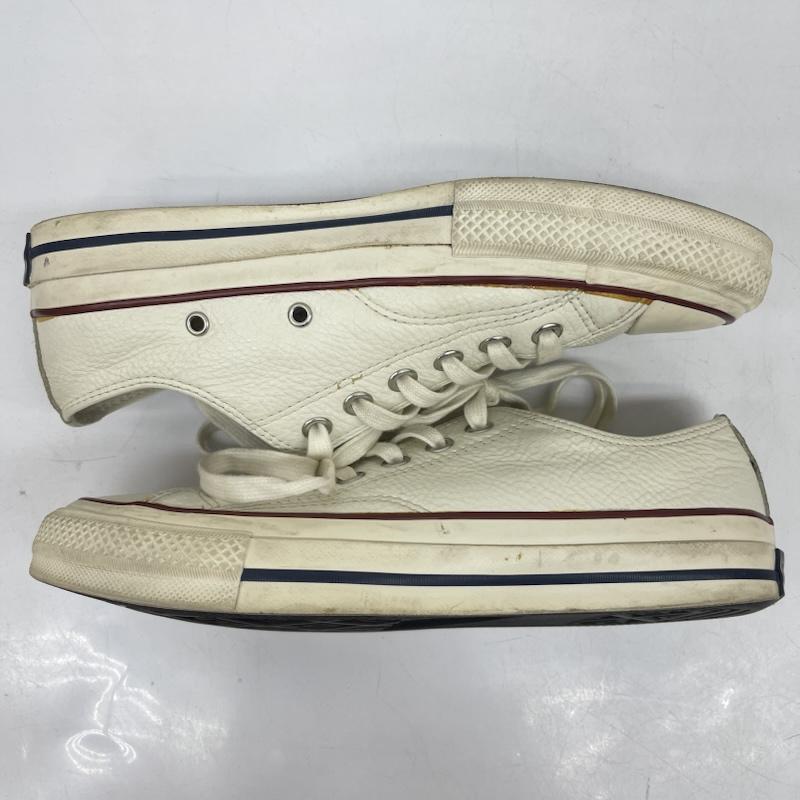 コンバース CONVERSE スニーカー スニーカー Addict CHUCK TAYLOR LEATHER OX 1CL144 レザー スニーカー 26.0cm 白 / ホワイト / white メンズ USED 古着 中古 50165446