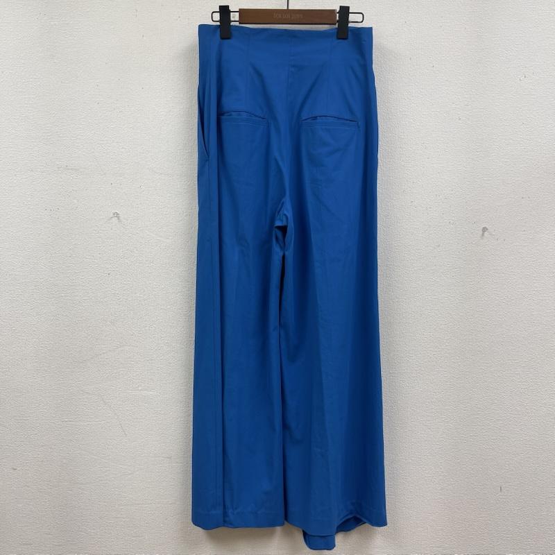 ビューティフルピープル beautiful people パンツ ワークパンツ、ペインターパンツ 日本製 wide straight スラックス ワイド パンツ 1745105001 38 青 / ブルー / blue レディース USED 古着 中古 50165449