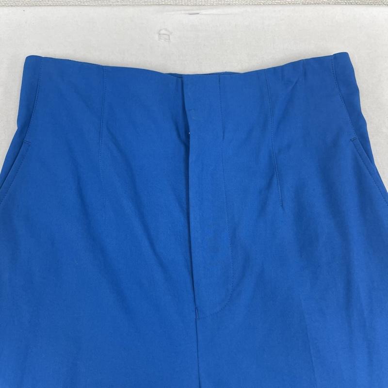 ビューティフルピープル beautiful people パンツ ワークパンツ、ペインターパンツ 日本製 wide straight スラックス ワイド パンツ 1745105001 38 青 / ブルー / blue レディース USED 古着 中古 50165449