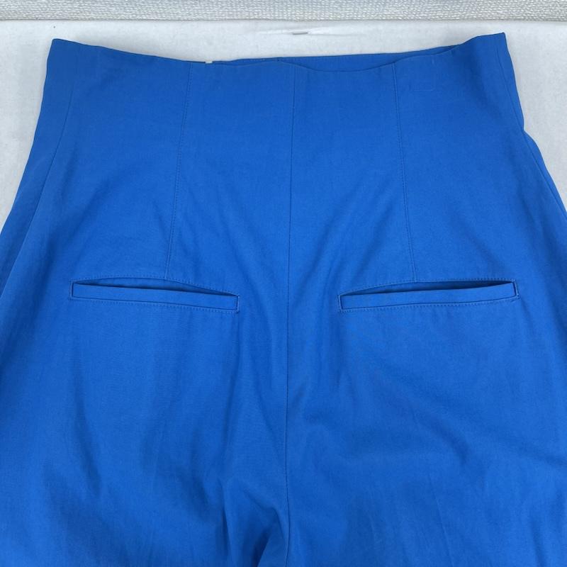 ビューティフルピープル beautiful people パンツ ワークパンツ、ペインターパンツ 日本製 wide straight スラックス ワイド パンツ 1745105001 38 青 / ブルー / blue レディース USED 古着 中古 50165449