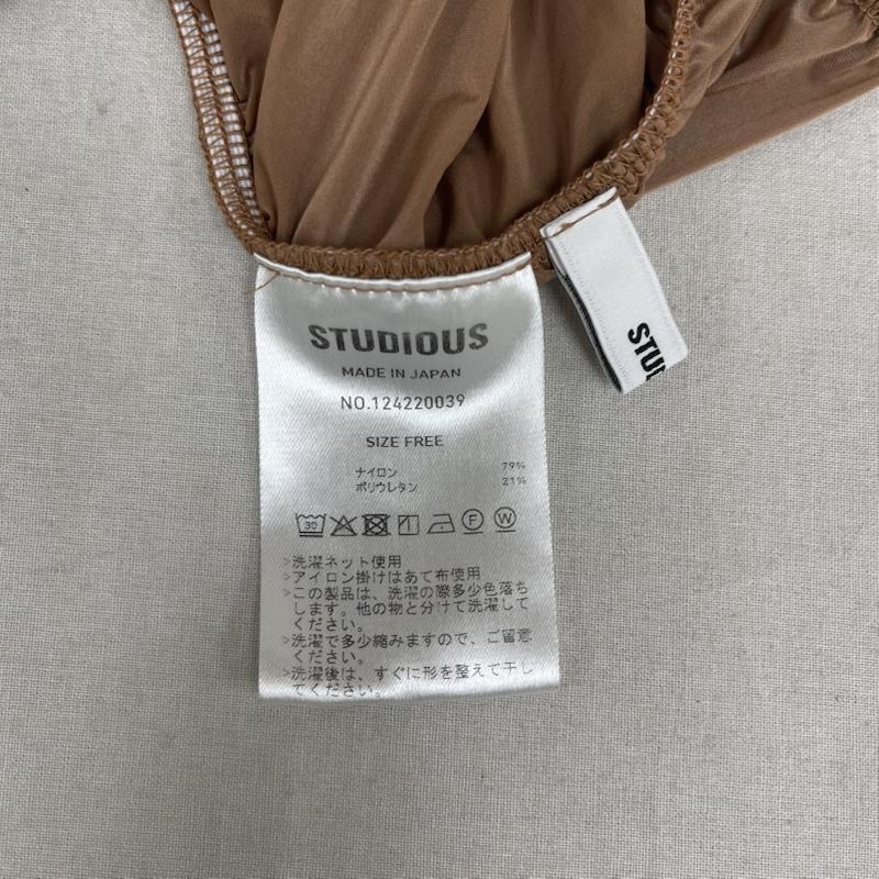 ステュディオス STUDIOUS シャツ、ブラウス 長袖 日本製 Gathered Skin Top ギャザー スキン トップス FREE 桃 / ピンク / pink レディース USED 古着 中古 50165451