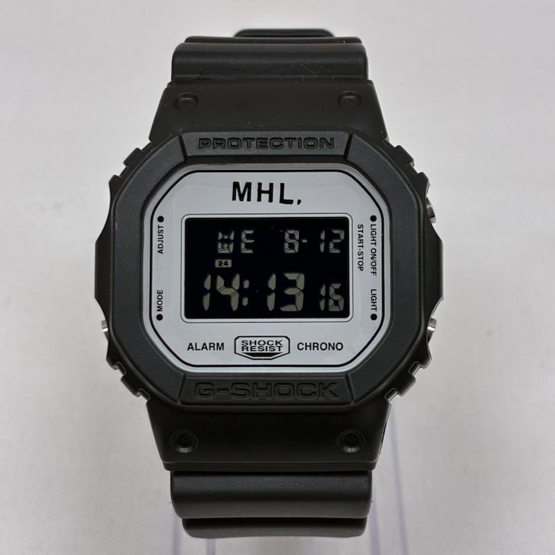 ジーショック G-SHOCK 腕時計 デジタル MHL. マーガレットハウエル DW-5600VT スクエア クォーツ デジタル 腕時計 - メンズ USED 古着 中古 50165464