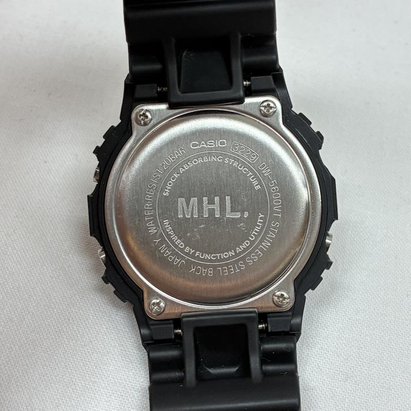 ジーショック G-SHOCK 腕時計 デジタル MHL. マーガレットハウエル DW-5600VT スクエア クォーツ デジタル 腕時計 - メンズ USED 古着 中古 50165464