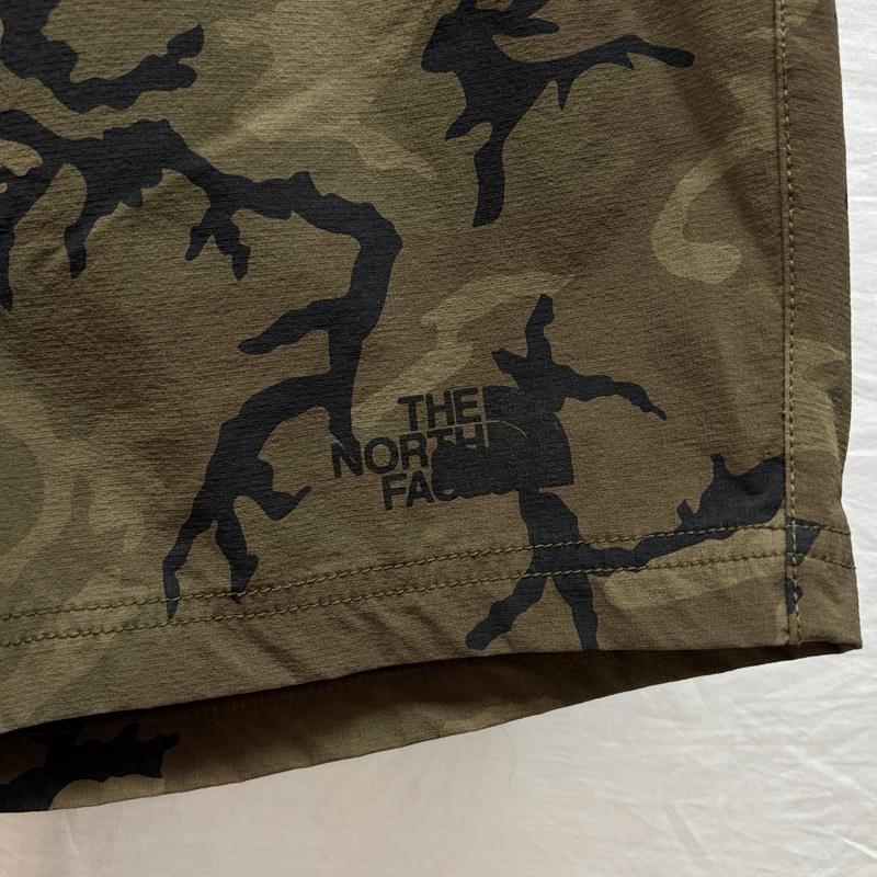ザノースフェイス THE NORTH FACE パンツ ショートパンツ NB91794 ノベルティー トレーニング リブ ナイロン ショーツ カモフラ 迷彩 L カモフラージュ柄・迷彩 メンズ USED 古着 中古 50165465