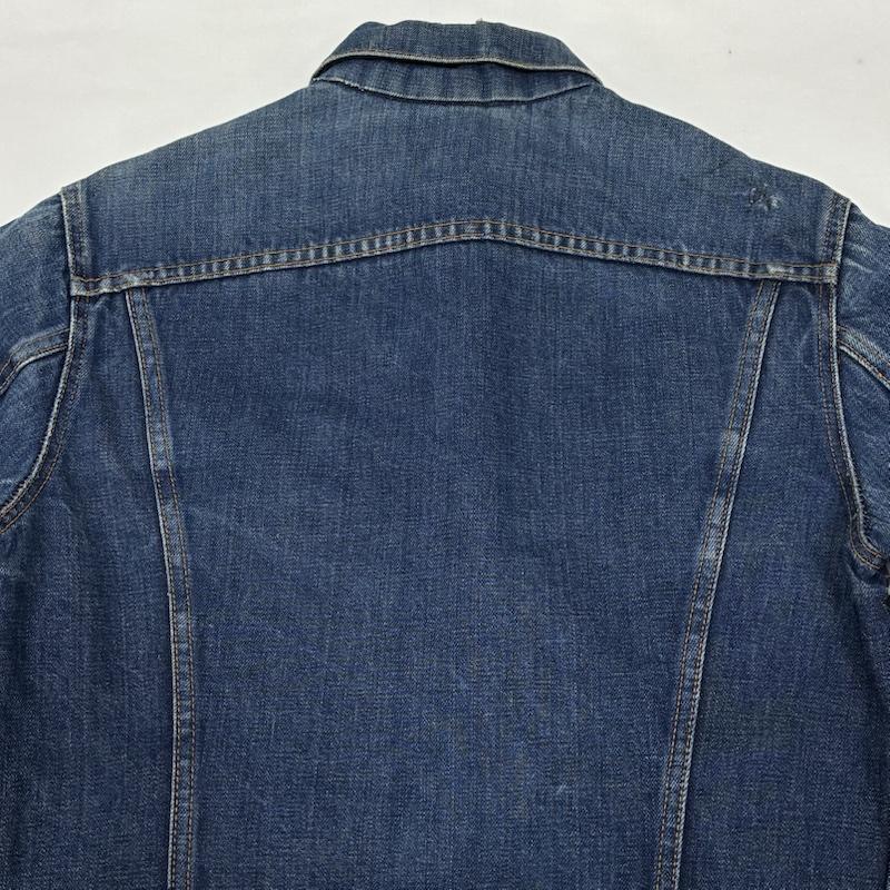 リーバイス Levi s ジャケット、上着 ジャンパー、ブルゾン 70s 80s 70505-0317 USA製 ボタン裏52 スモールe トラッカー デニムジャケット TROY ブランケットライナー - メンズ USED 古着 中古 50165470
