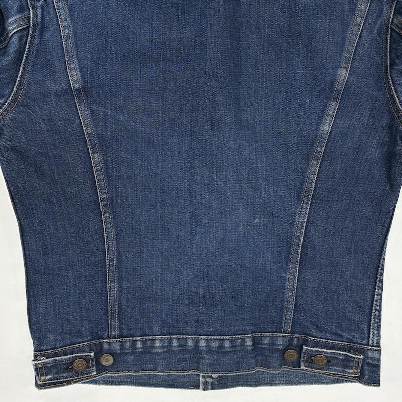 リーバイス Levi s ジャケット、上着 ジャンパー、ブルゾン 70s 80s 70505-0317 USA製 ボタン裏52 スモールe トラッカー デニムジャケット TROY ブランケットライナー - メンズ USED 古着 中古 50165470