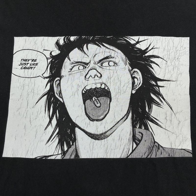 シュプリーム Supreme Tシャツ 半袖 AKIRA アキラ コラボ 17FW Pill Tee 鉄雄 ピル Tシャツ M メンズ USED 古着 中古 50165474