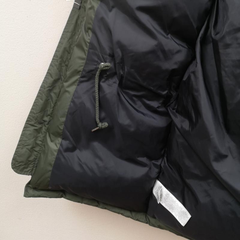 フレッドペリー FRED PERRY ジャケット、上着 ダウンジャケット 月桂樹 ローレルリース フェイクファー 撥水 N-3B ミリタリー モッズコート ダウンジャケット J4237 S カーキ / カーキ / khaki メンズ USED 古着 中古 50165483