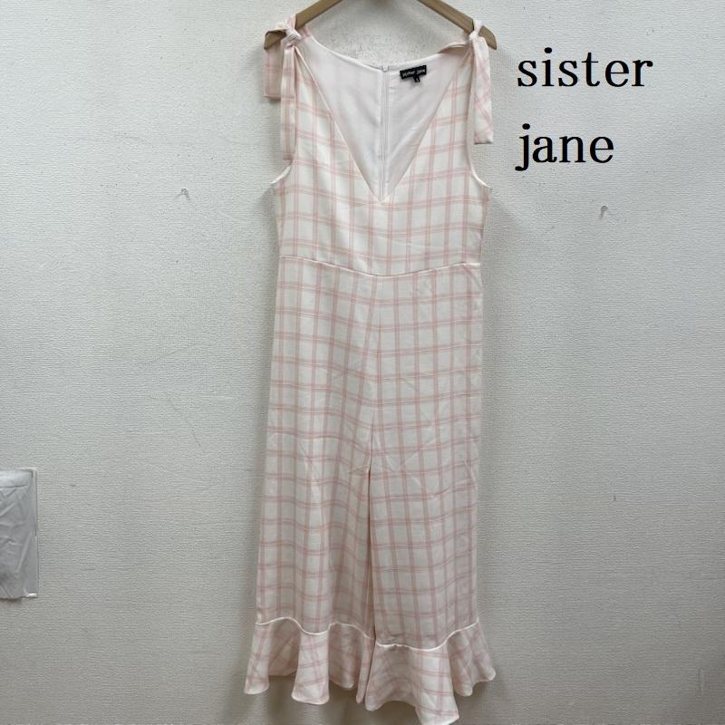 古着 USED サロペット・オーバーオール サロペット、オーバーオール sister jane Lily Check Jumpsuit 格子柄 チェック サロペットスカート パンツ ワンピース S 桃 / ピンク / pink レディース USED 古着 中古 50165485