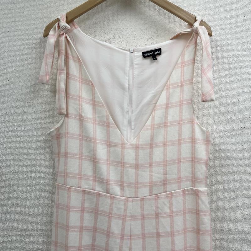 古着 USED サロペット・オーバーオール サロペット、オーバーオール sister jane Lily Check Jumpsuit 格子柄 チェック サロペットスカート パンツ ワンピース S 桃 / ピンク / pink レディース USED 古着 中古 50165485