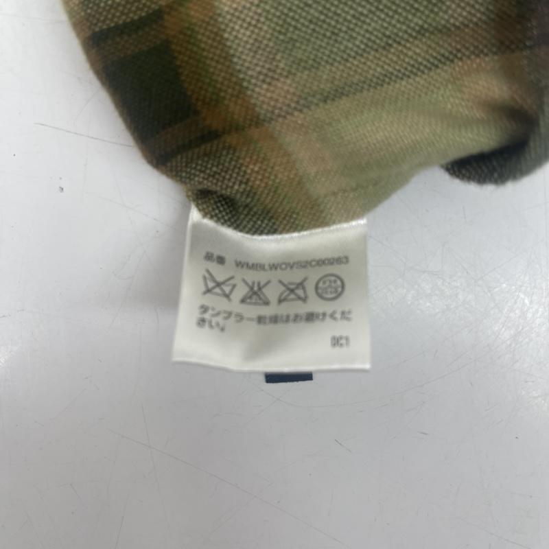 ラルフローレン RALPHLAUREN シャツ、ブラウス 長袖 ボウタイ リボン ウール混 チェック ブラウス ネルシャツ 2 マルチカラー / マルチカラー / multicolor レディース USED 古着 中古 50165497