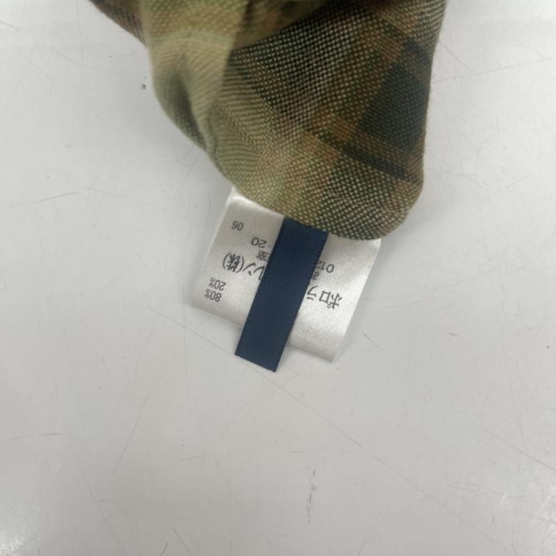 ラルフローレン RALPHLAUREN シャツ、ブラウス 長袖 ボウタイ リボン ウール混 チェック ブラウス ネルシャツ 2 マルチカラー / マルチカラー / multicolor レディース USED 古着 中古 50165497