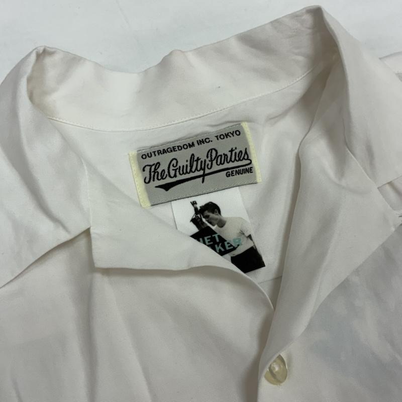 ワコマリア WACKO MARIA シャツ、ブラウス 半袖 22ss CHET BAKER チェット ベイカー S/S HAWAIIAN SHIRT オープンカラー レーヨン アロハシャツ S メンズ USED 古着 中古 50165502