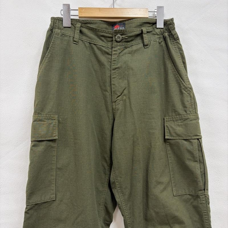 古着 USED パンツ ワークパンツ、ペインターパンツ MASSES マシス ミリタリー カーゴパンツ ジッパーフライ S 無地 カーキ / カーキ / khaki X オリーブグリーン / オリーブグリーン / メンズ USED 古着 中古 50165505