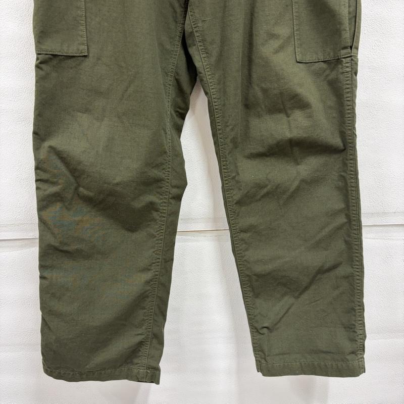 古着 USED パンツ ワークパンツ、ペインターパンツ MASSES マシス ミリタリー カーゴパンツ ジッパーフライ S 無地 カーキ / カーキ / khaki X オリーブグリーン / オリーブグリーン / メンズ USED 古着 中古 50165505