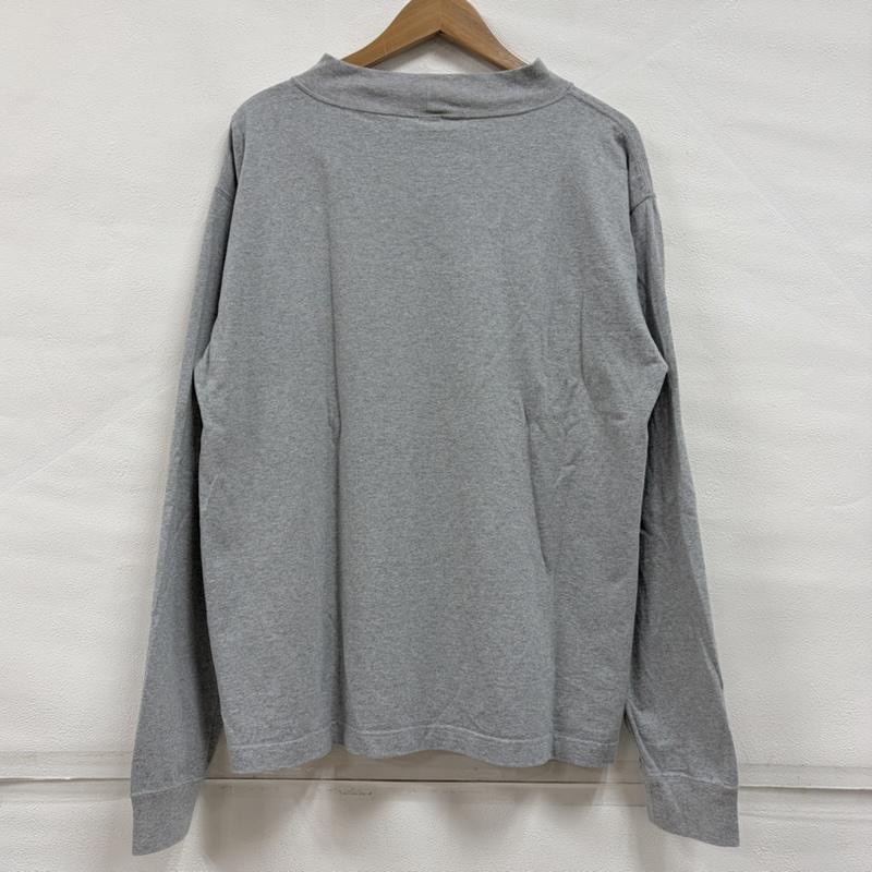 古着 USED Tシャツ 長袖 MASSES マシス 長袖 Tシャツ 無地 ロンT ロゴ 刺繍 日本製 S 無地 X ロゴ、文字 X 刺繍 灰 / グレー / gray メンズ USED 古着 中古 50165513