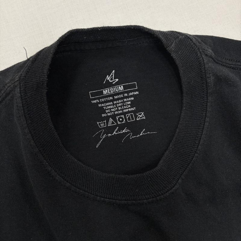 古着 USED Tシャツ 長袖 MASSES マシス 長袖 Tシャツ ロンT フォト グラフィック プリント 梅川良満 M ロゴ、文字 X プリント 黒 / ブラック / black X 白 / ホワイト / white メンズ USED 古着 中古 50165516