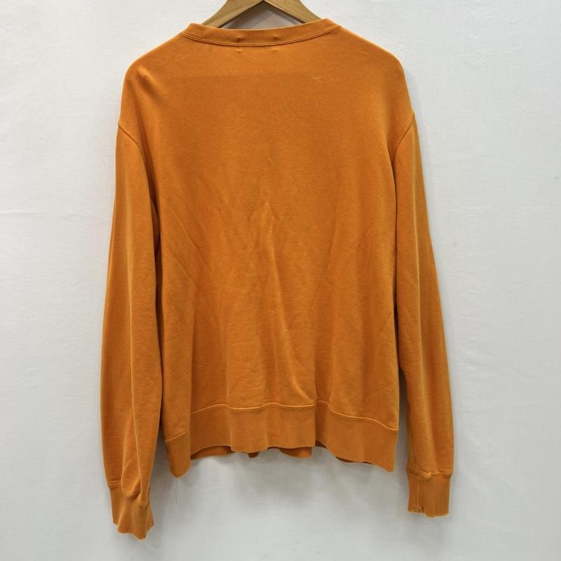 アベイシングエイプ A BATHING APE トレーナー 長袖 BABY MILO マイロ クルーネック スウェット トレーナー L 橙 / オレンジ / orange メンズ USED 古着 中古 50165525